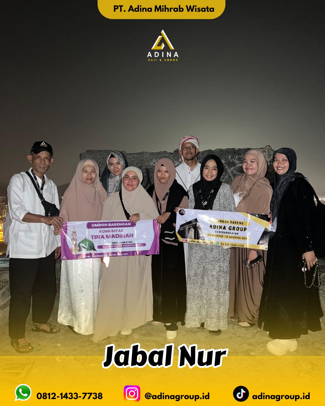 Sajian makanan halal premium untuk jamaah