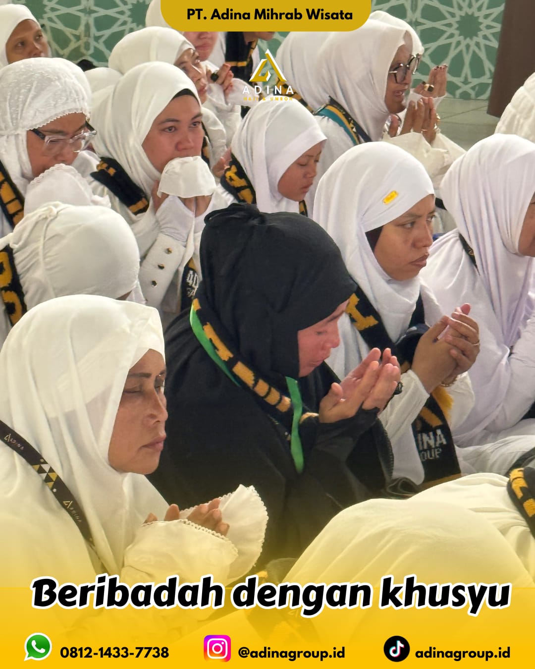 Sajian makanan halal premium untuk jamaah